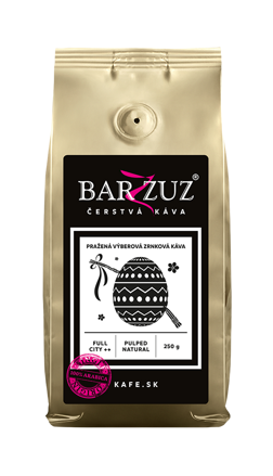 Veľkonočná káva (Brazília Fazenda Passeio, NY 2, Scr. 16 up, pulped natural), 250 g